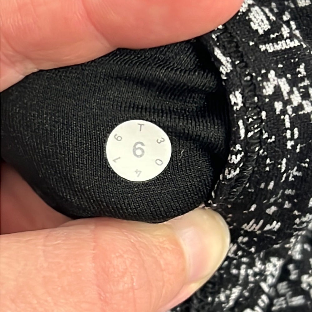 Lululemon Wunder Under Cropped High Rise Jacquard Leggings - Picture 4 of 4